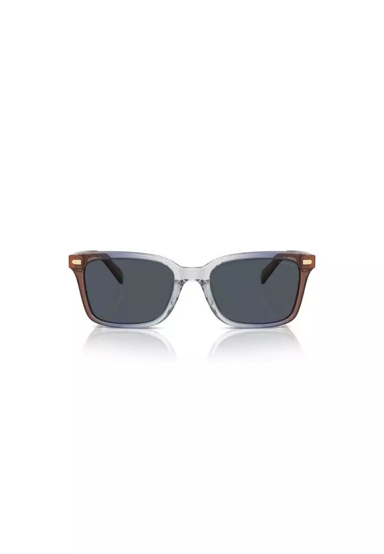 Buy Coach Men's Square Frame Brown Acetate Sunglasses