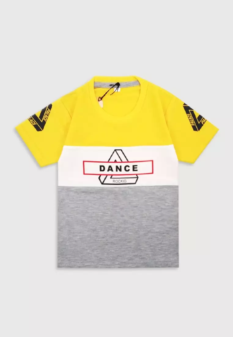 Wakakids Setelan Anak Laki Laki Dance Rock 3467 Kuning
