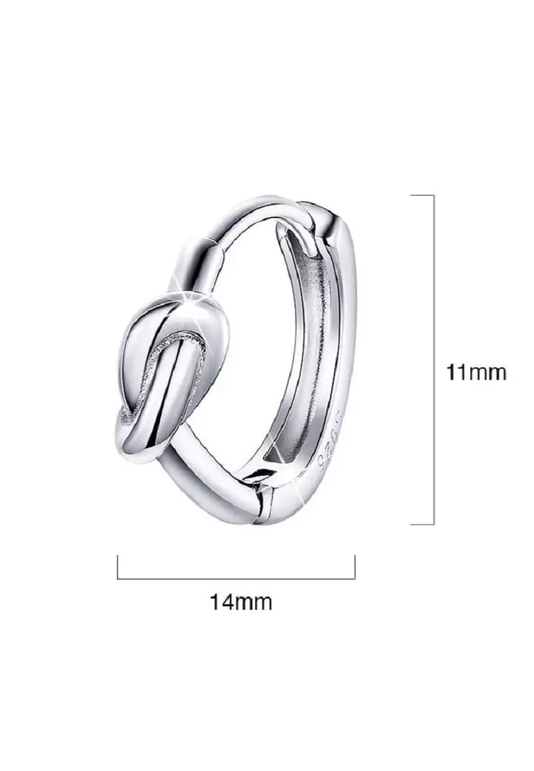 Simplest Knot Earrings