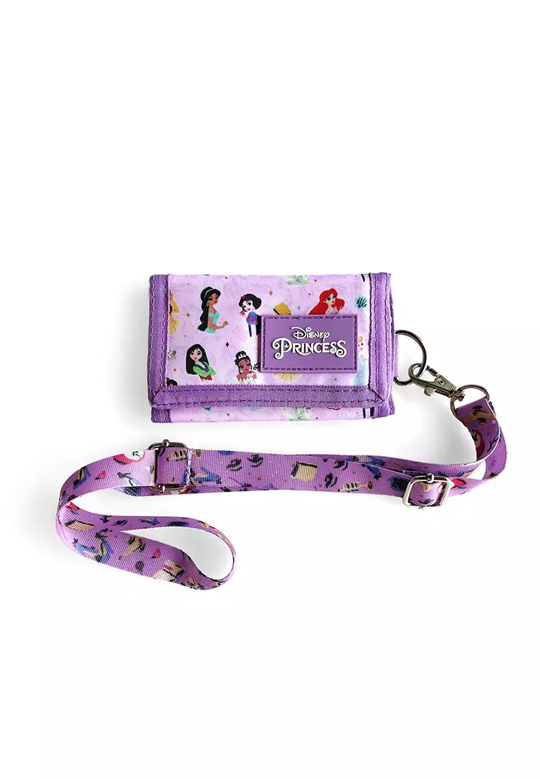 Disney Princess Lanyard with Card Holder,Pink,1