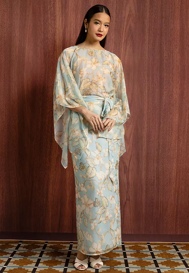 ALYSHA CAFTAN KURUNG SET