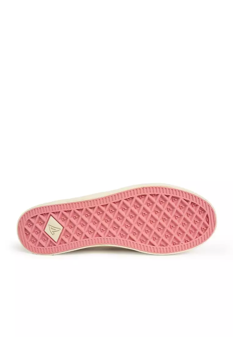 Women's Crest Platform II Sneakers - Light Beige/Sakura (25S00902)