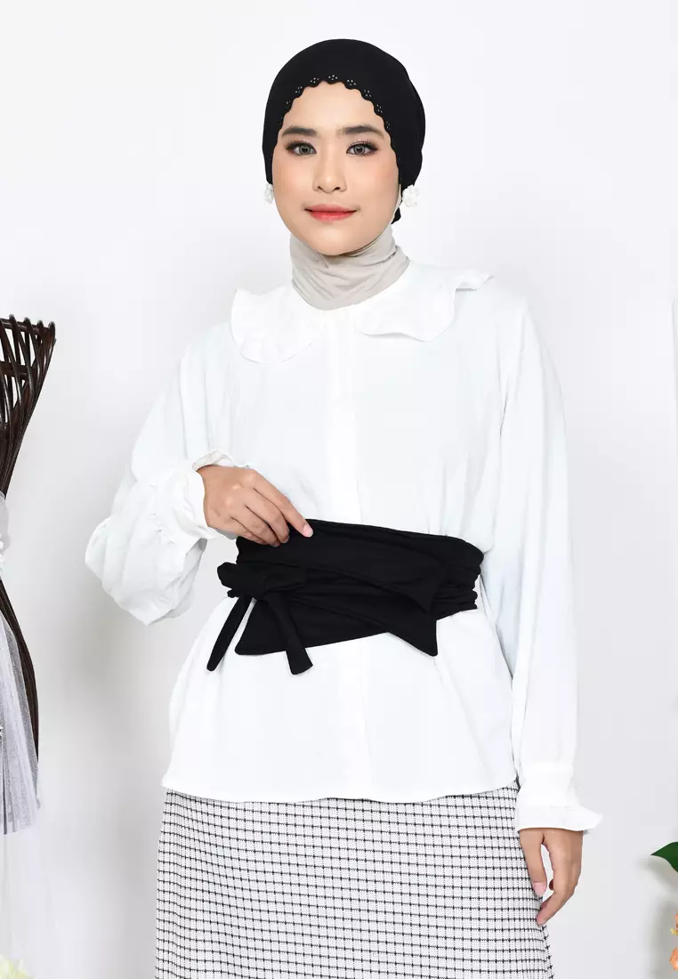 Ruby Obi Belt - Black M17802