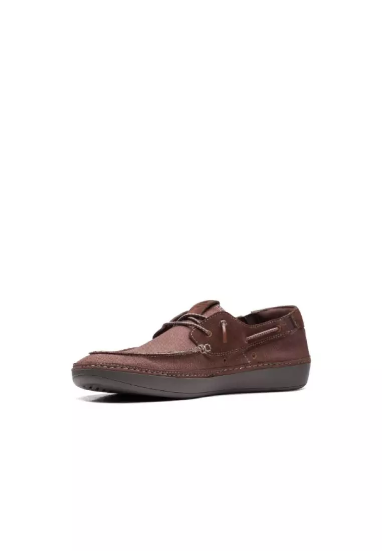 Buy Clarks Clarks Higley Tie Brown Combi Men's Shoes Online | ZALORA ...