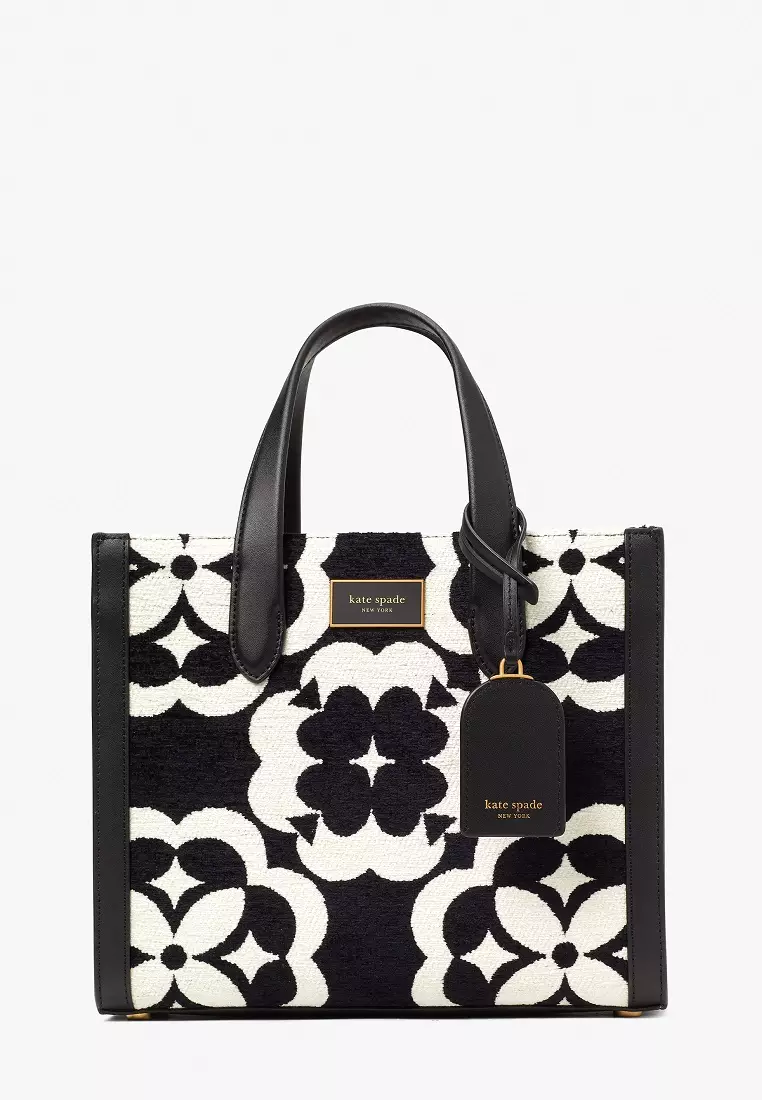 kate spade new york SPADE FLOWER MONOGRAM MANHATTAN CHENILLE SMALL