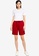 UniqTee red Comfort Fit Unisex Sweat Shorts With Side Label 5B717AAB0FE0CBGS_4