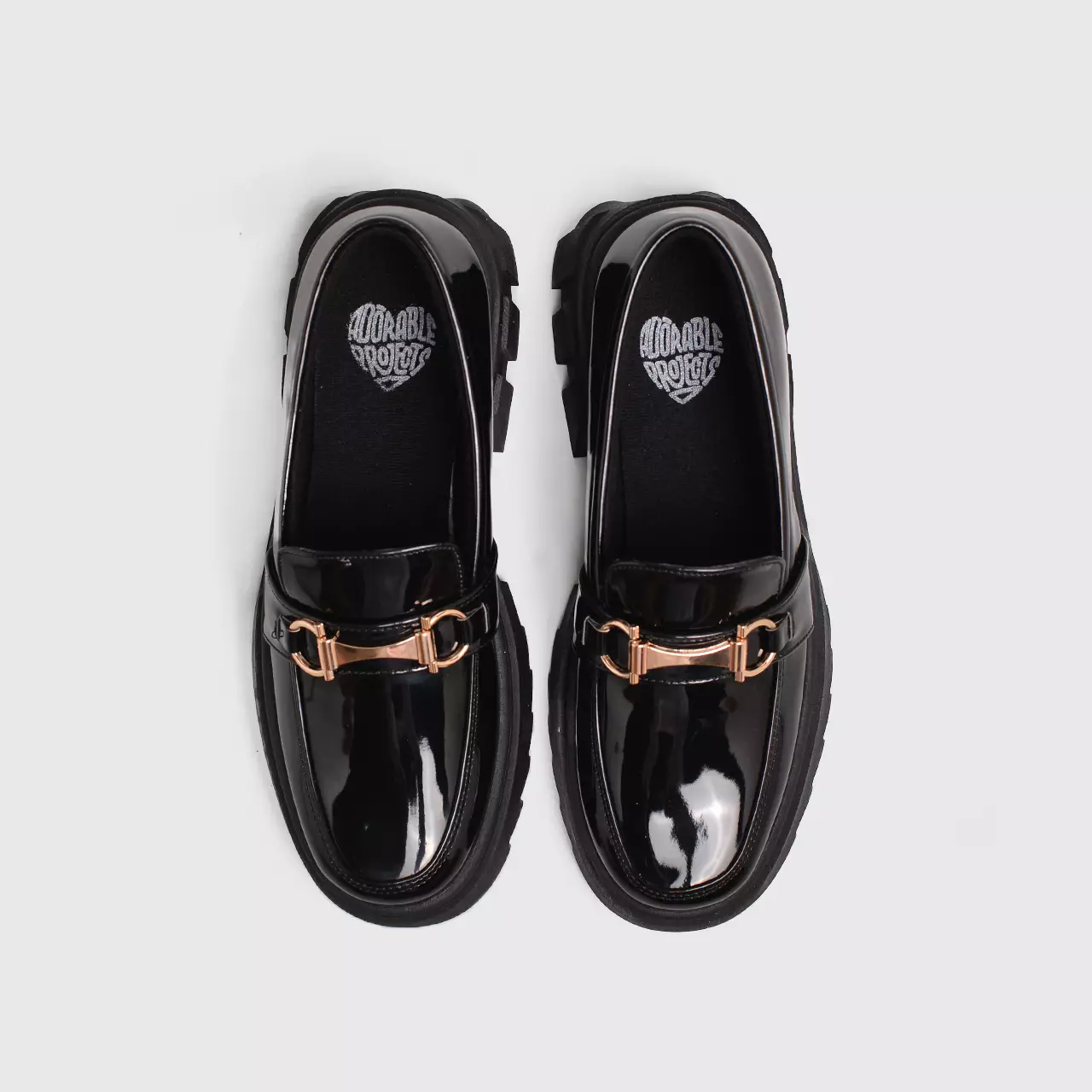 Sillia Oxford Patent Black