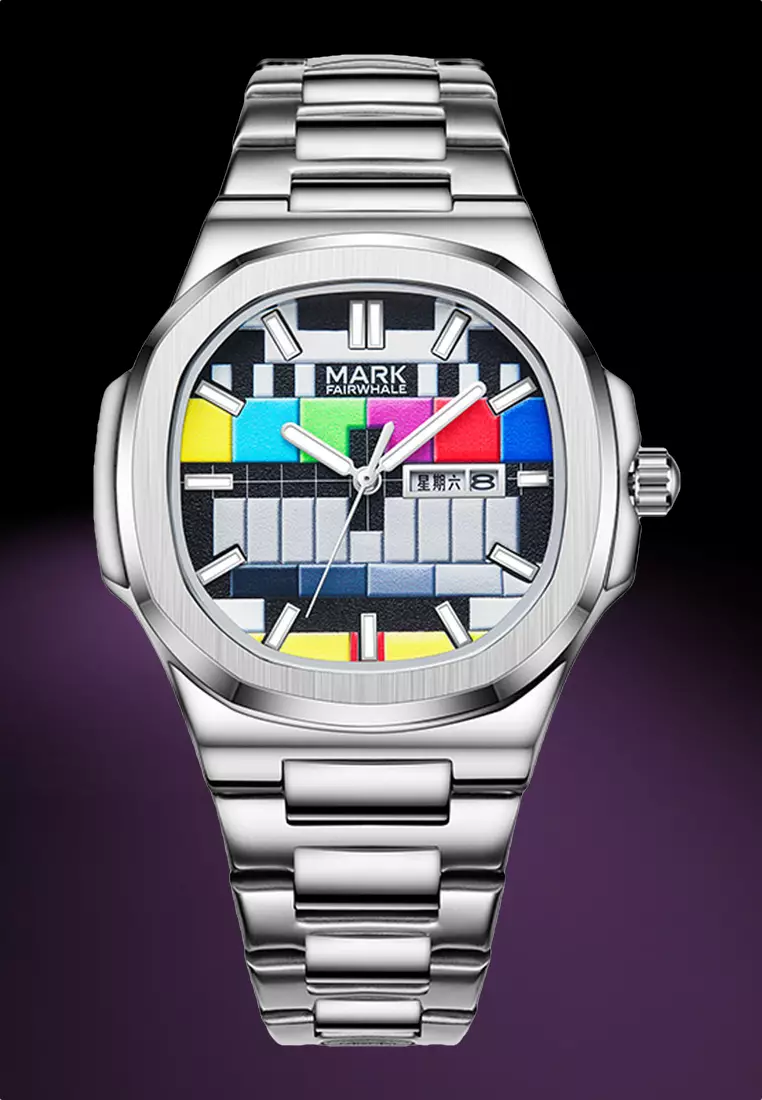 Unisex Quartz Watch, 39mm, Metal Bracelet