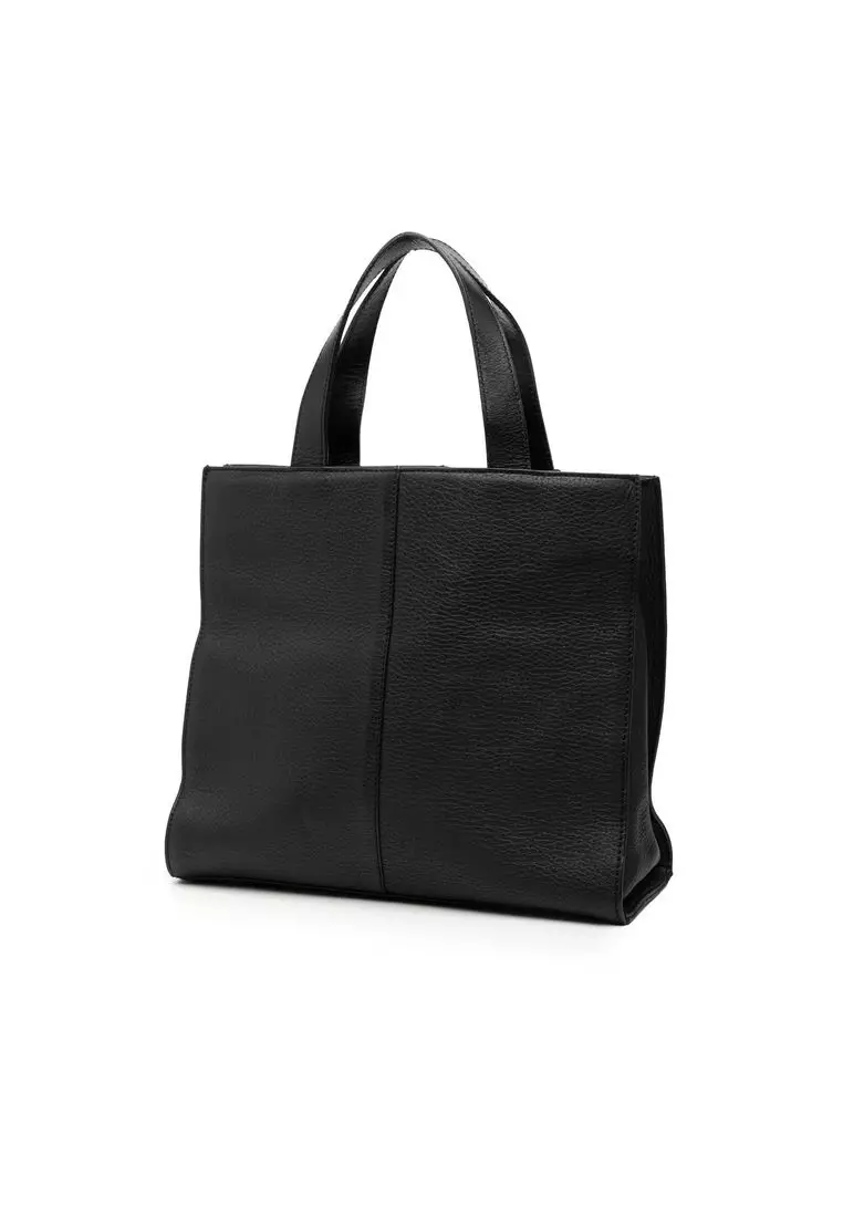 Pre-Loved Burberry Leather Tote