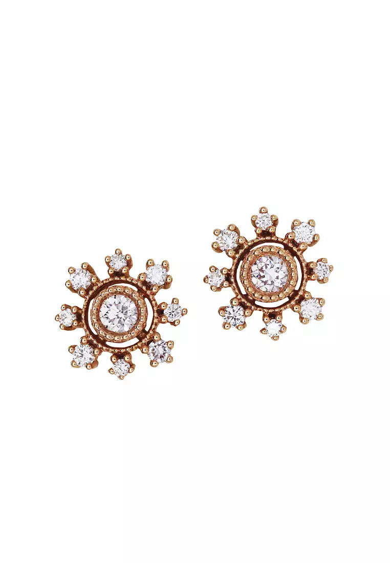 Lenora Snowflake Earrings.
