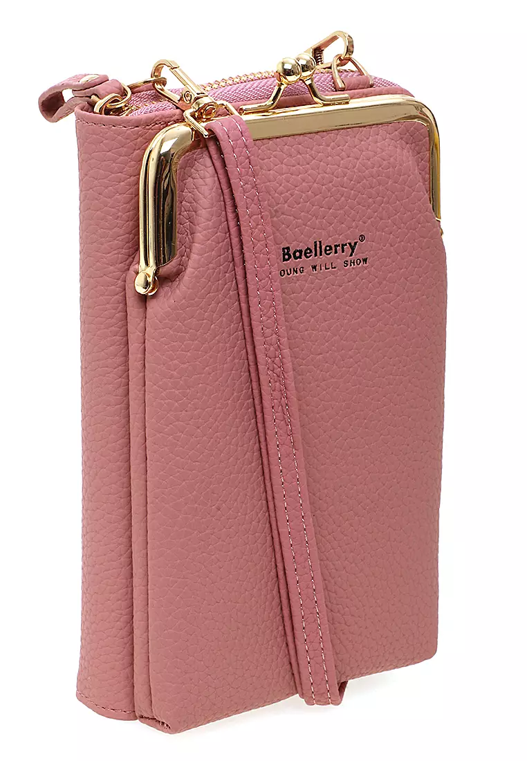 Sling Bag Tas Selempang Wanita Mini Design Many Slot Material Leather Kulit ORIGINAL