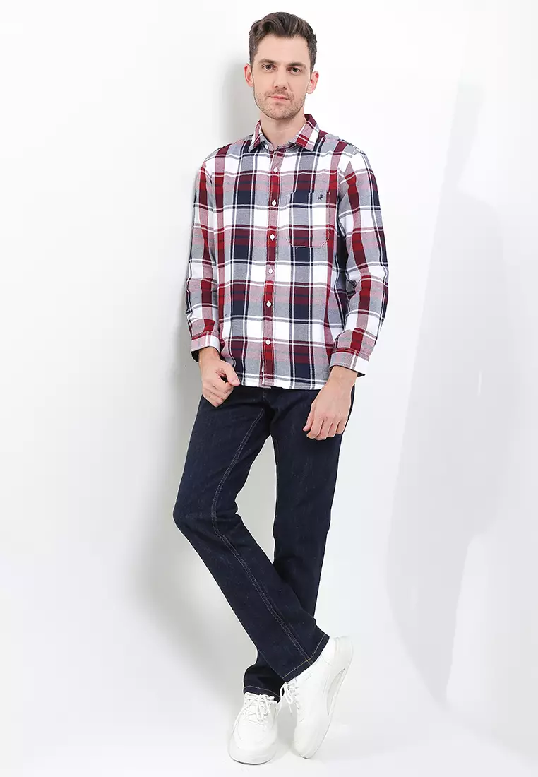 Cotton Flannel Shirt KLL579
