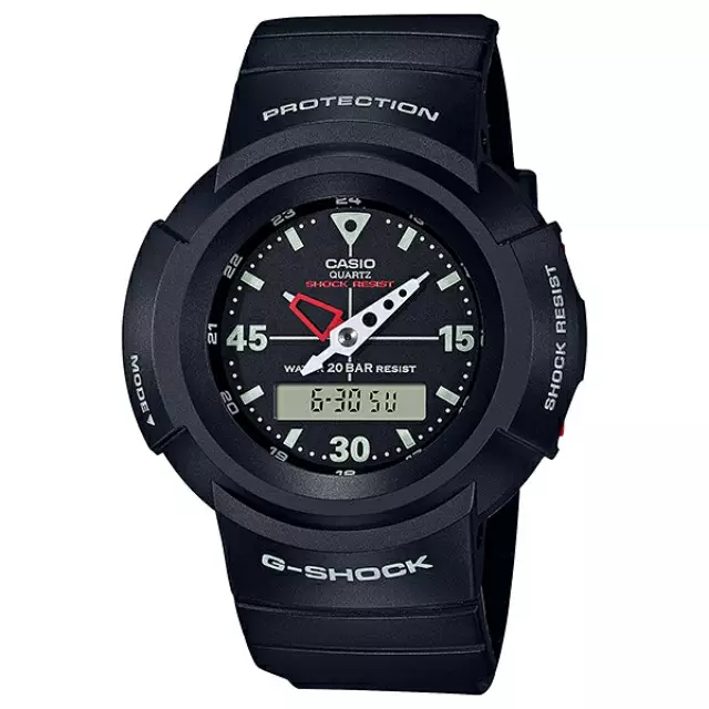 Jual Casio Casio G Shock Aw E Edr Hitam Karet Hitam Cowok Original Zalora Indonesia