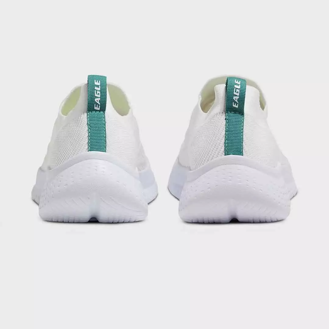 Sepatu Eagle Walker – Lifestyle Walking Warna PUTIH/HIJAU