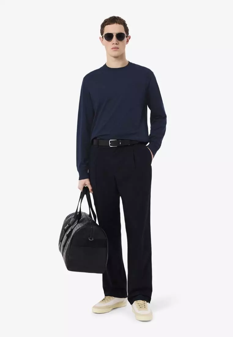 Long Sleeved Cotton T-shirt