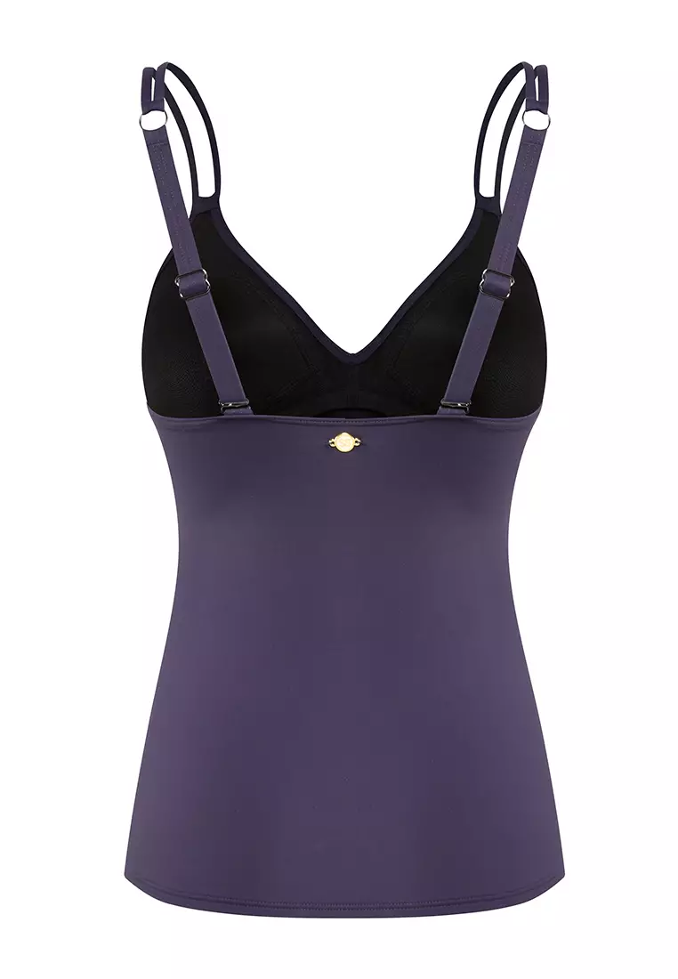 Solids DD/E Cup Tankini Top