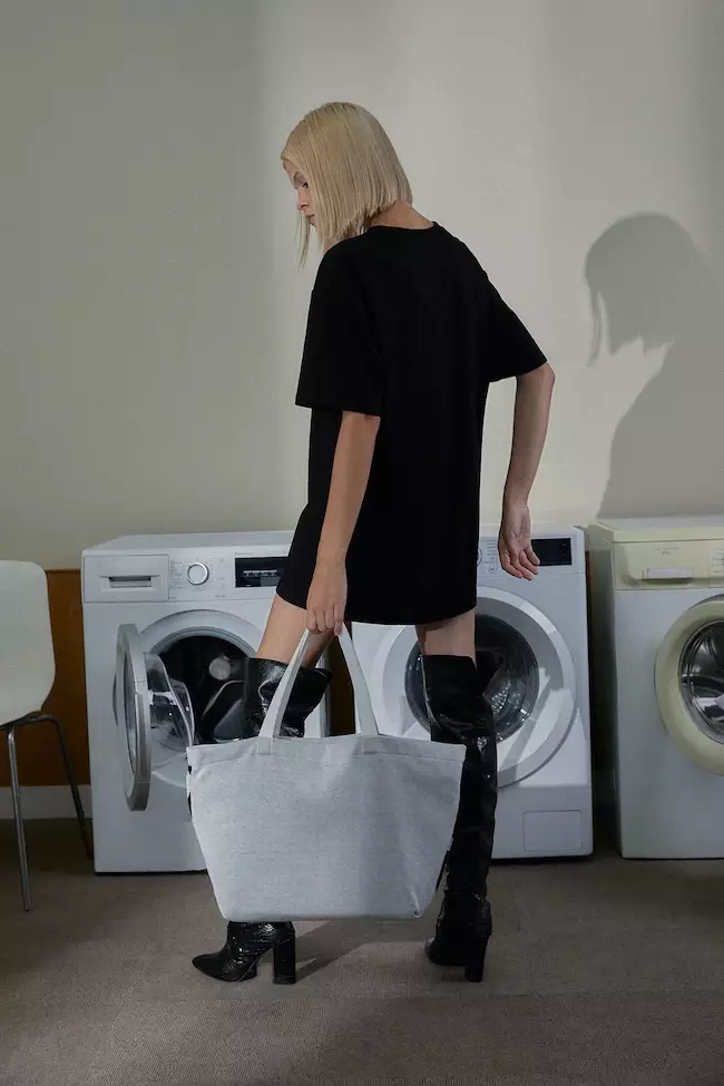 Calming Winter Whispering Tote Bag