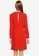 French Connection red Emmy Crepe Long Sleeve Dress E04DCAA777BE03GS_2