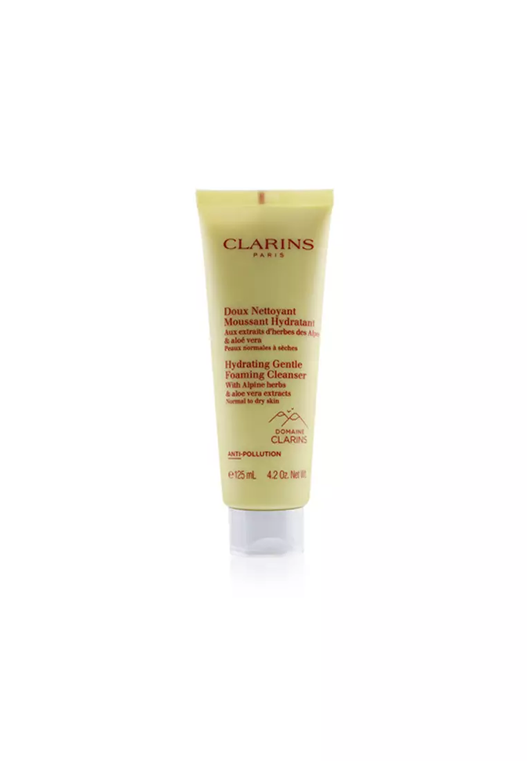 Clarins - Hydrating Gentle Foaming Cleanser With Alpine Herbs & Aloe Vera Extracts - Normal To Dry Skin 125Ml/4.2Oz