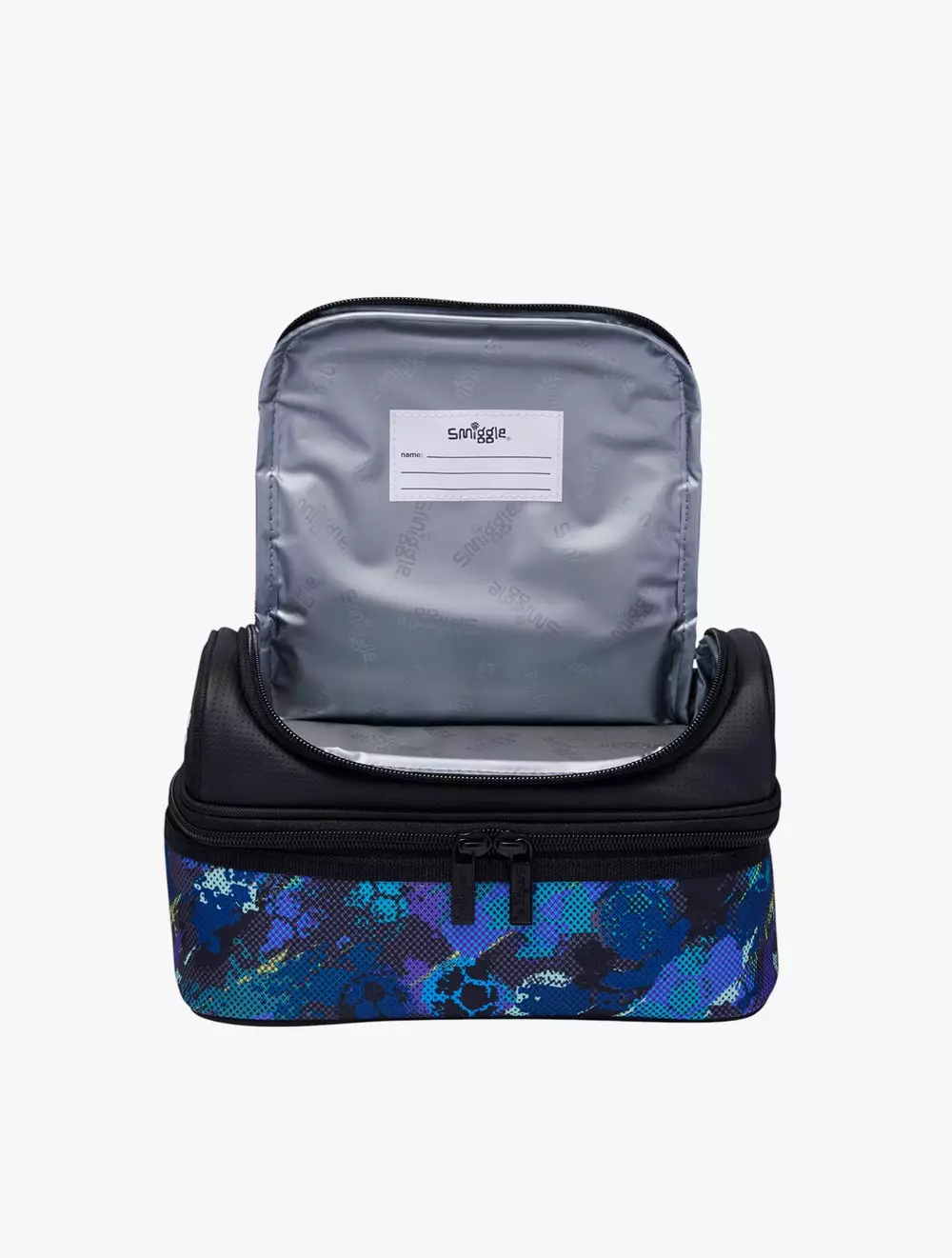 Smiggle Trailblazer Double Decker Lunchbox - IGL457020BLK