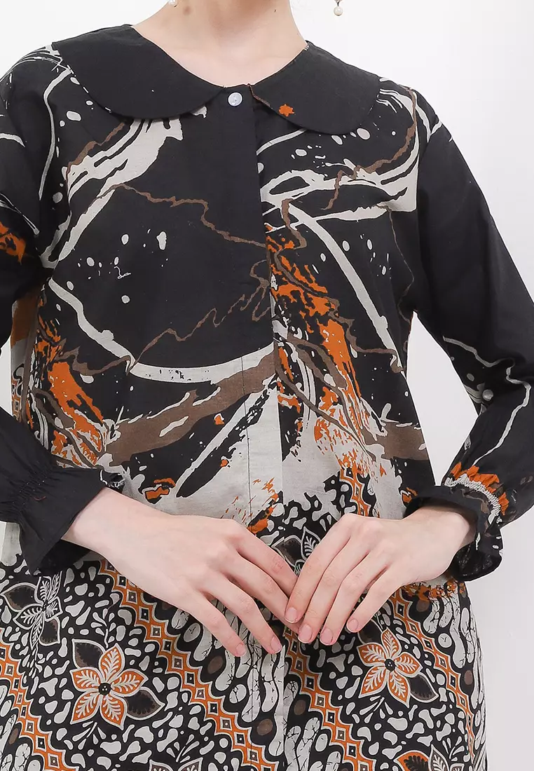 Tyaga Blouse Batik Premium Wanita Casual Modern