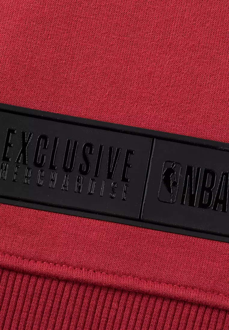 Drops Team Front Puff Print Miami Heat Regular Fit Mens Hoodie