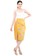 MADAME RABBIT yellow Sun Flower Handmade Batik Skirt 78EB3AAEB70150GS_5