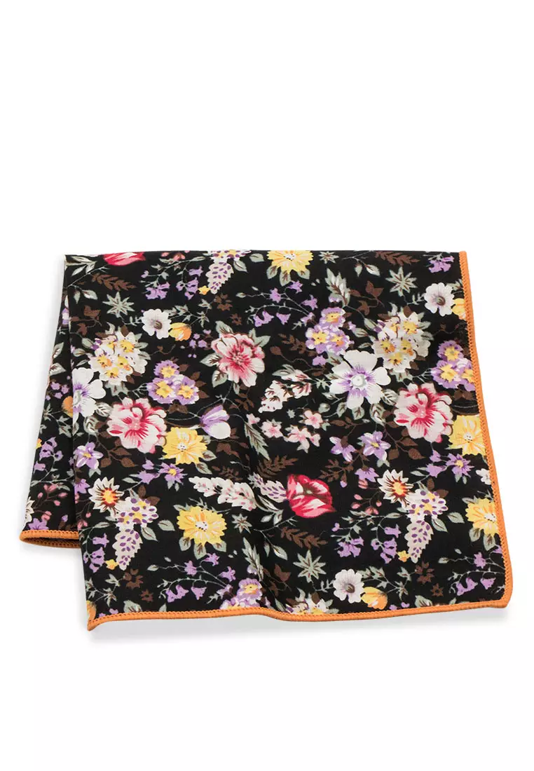 戶澤日本棉質領帶&口袋方巾