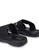 Louis Cuppers 黑色 Strappy Slip On Sandals ECF2FSH8F28825GS_3