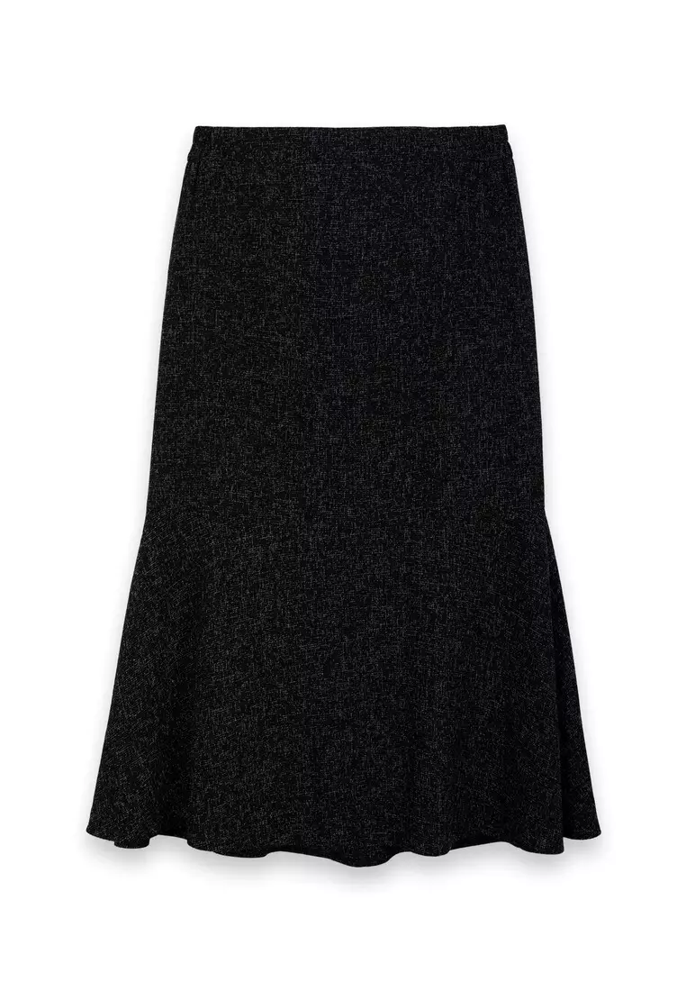 Tweed trumpet shop skirt