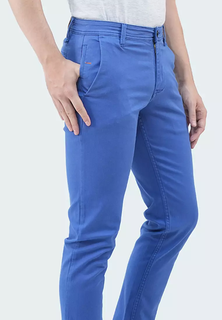 LGS - Celana Panjang Pria -  Chinos Collection - Stretch Katun - Color Series - Reguler Fit - CCT.455.S055