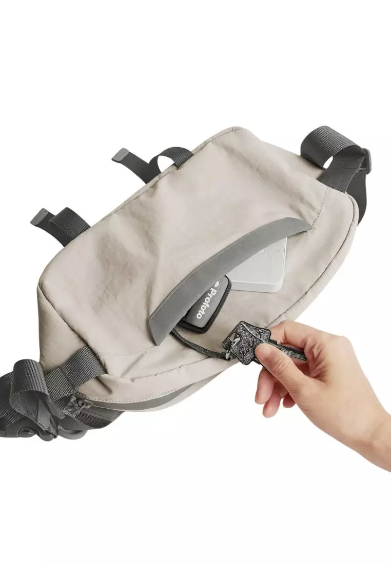 Bagsmart Soar Camera Sling Bag With Tripod Holder 6L (Gray)