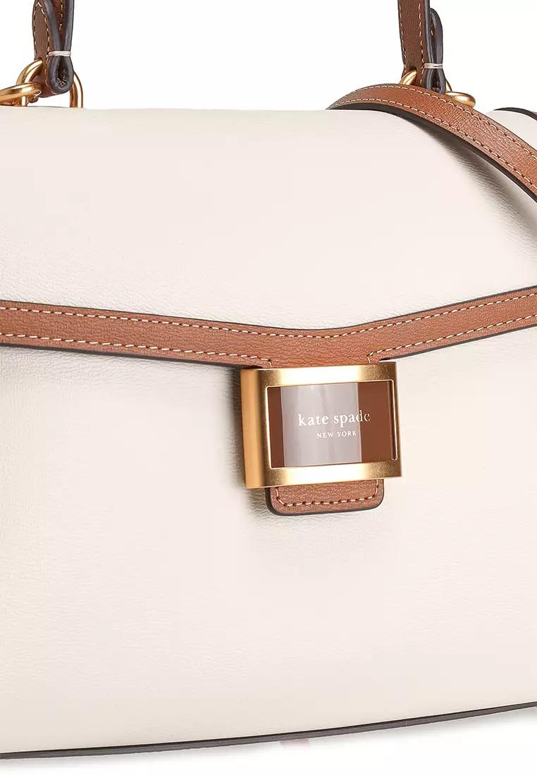 ＊ 美品⭐️kate spade New York 160cm ＊ kate spade new york Double Up Pebbled Leather W-Sf Webbed