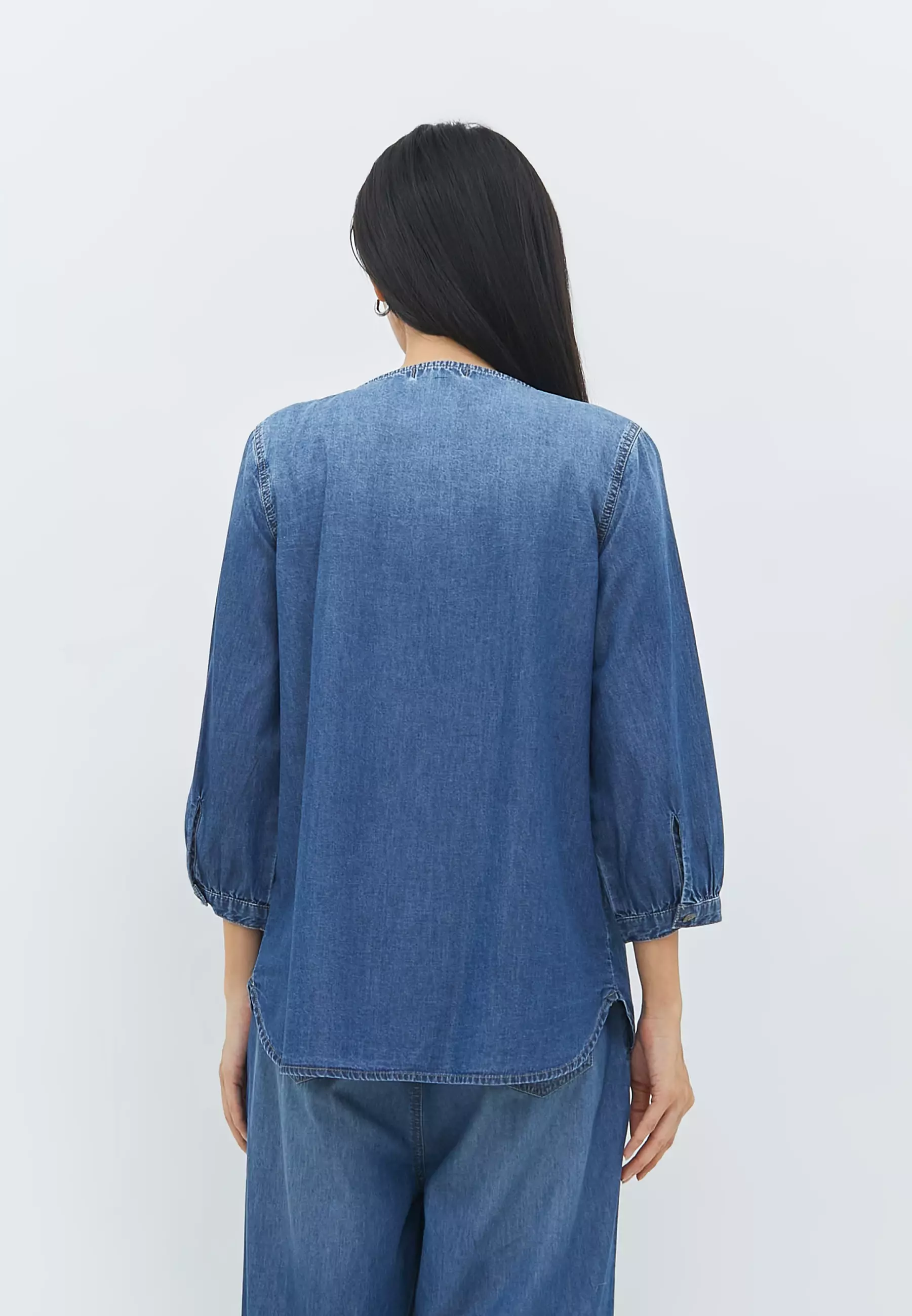 Clare Blue Blouse (G.13130) 