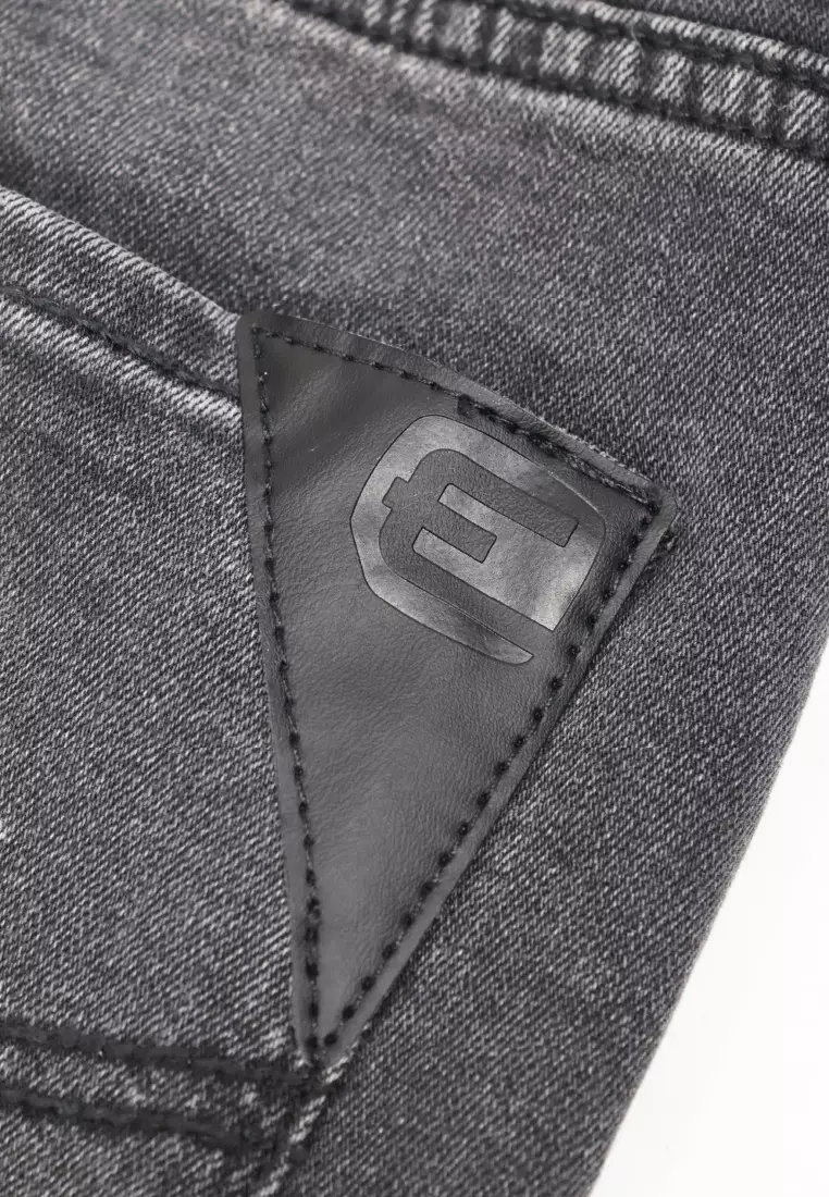 Emba Denim - BS08B Celana Panjang Denim Pria Regular Warna Light Stone