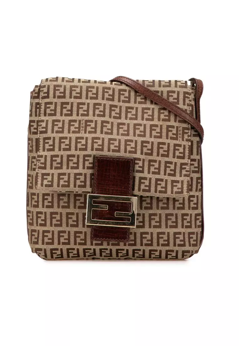 専用　購入不可！Vintage Fendi Zucchino Buy Fendi Pre-Loved Fendi Zucchino Canvas Crossbody 2026 Online