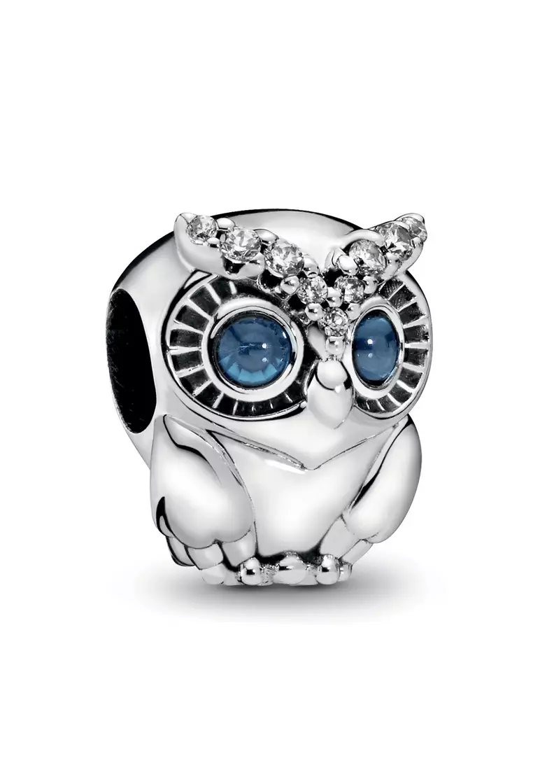 Sparkling Owl Charm