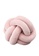 Milliot & Co. pink Knot 22cm Cushion 7BD28HLDA43550GS_1