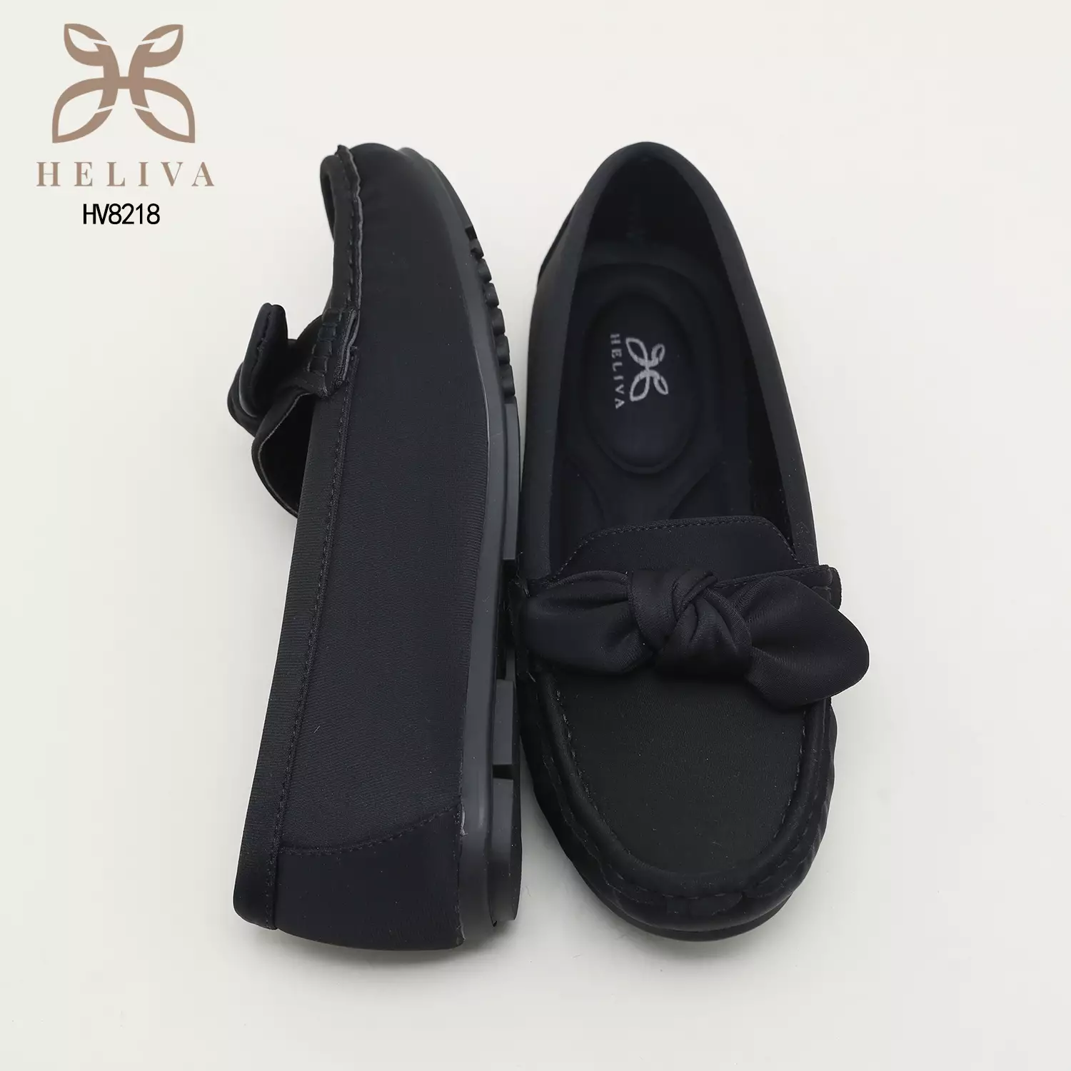 Heliva Perry Cute Bow Loafer Woman Shoes