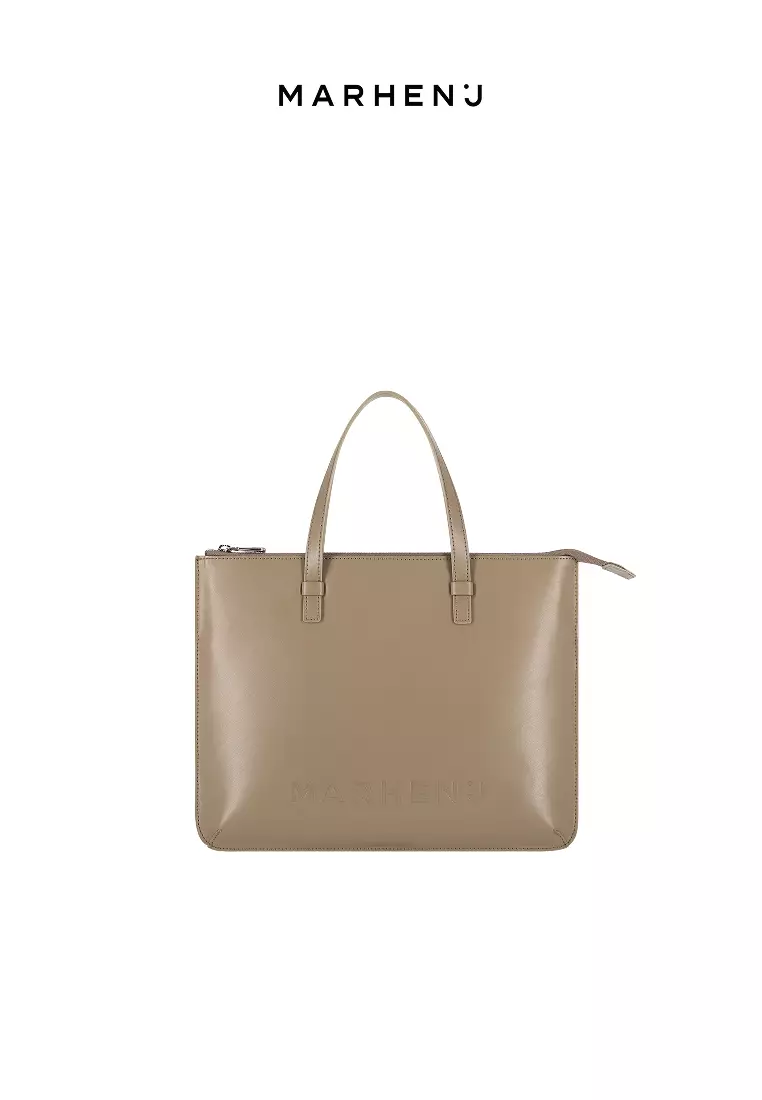 ALEX 13 Vegan Leather Crossbody Bag Sole Taupe