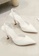 Twenty Eight Shoes white Elastic Slingback Pointed Heels VL6189 39D91SH241796BGS_3