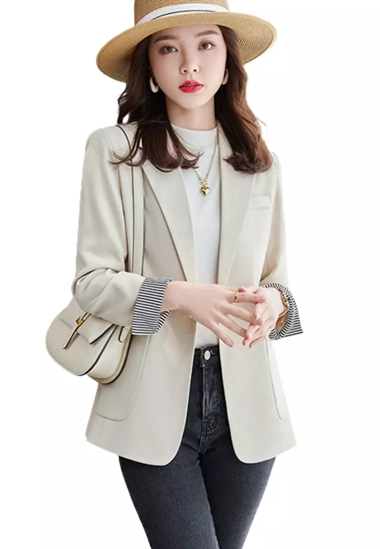 Buy Halo Single Button Blazer 2024 Online | ZALORA Singapore