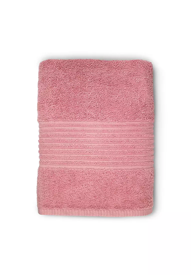 Dusty rose bath on sale towels
