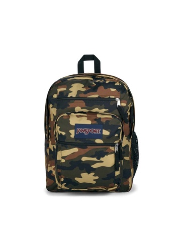 Jansport green Jansport Big Student Backpack - Army Green 126E3AC6A18954GS_1