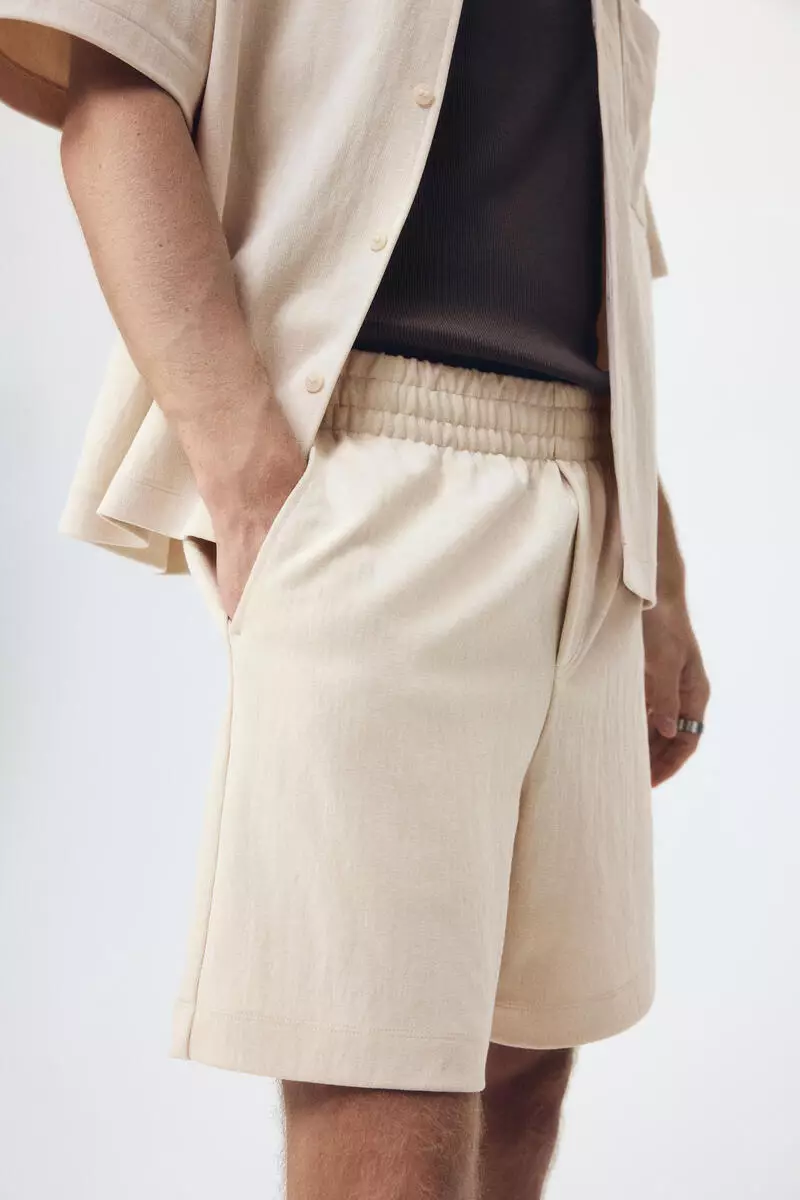 Relaxed Fit Interlock shorts