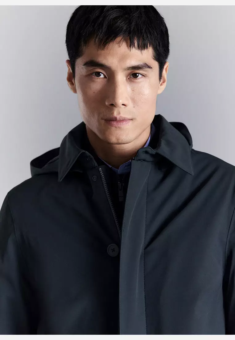 Packable Parka Jacket With Removable Hood & Thermore® Technology