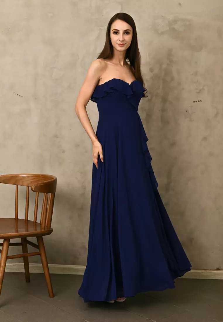 Off Shoulder Maxi Dress