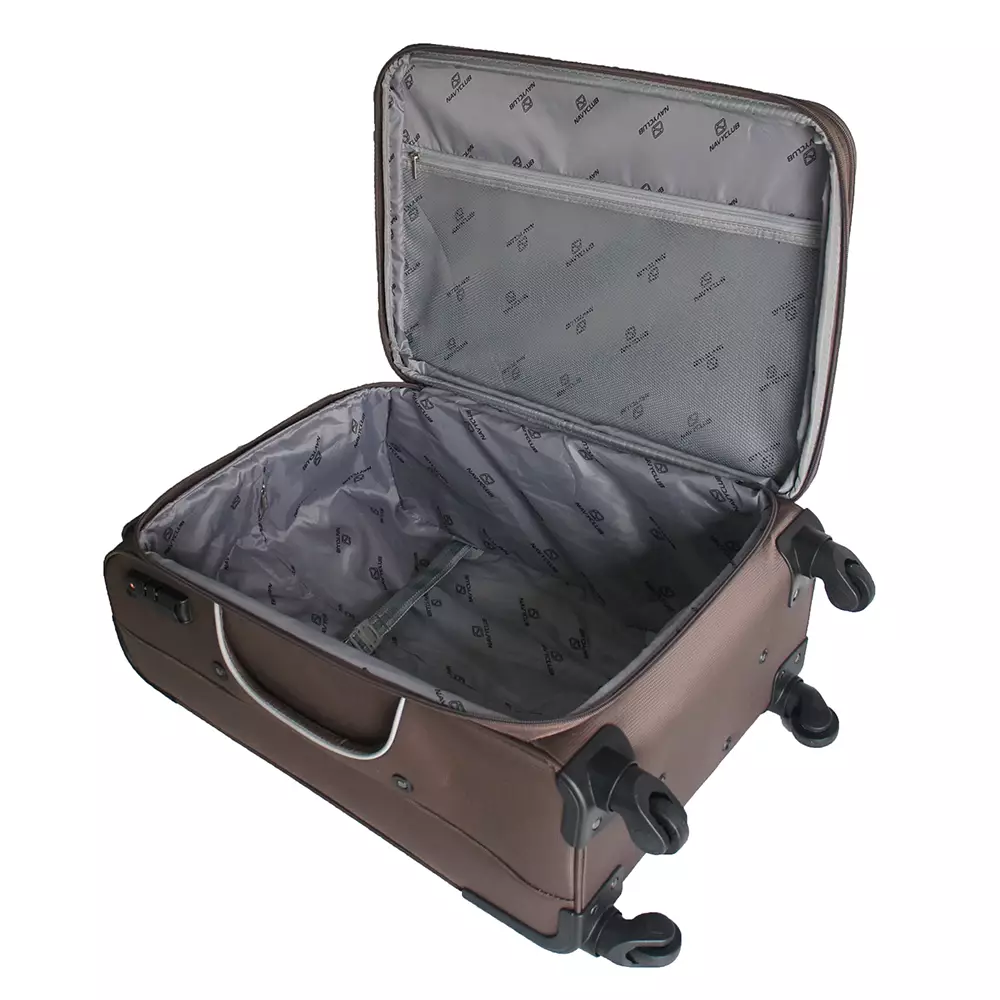 Navy Club Stena Koper SoftCase - 4 Roda Putar TSA Lock Expandable Size 20 Inch