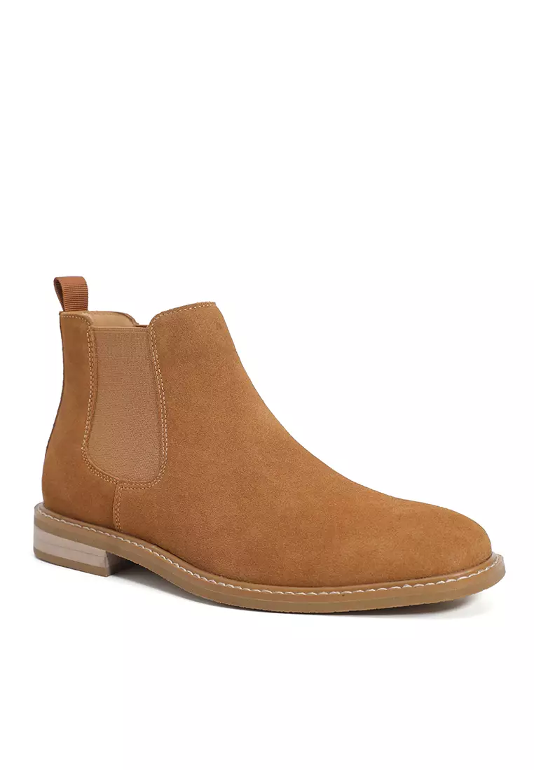 Cow Suede Chelsea Boot MK6001-2