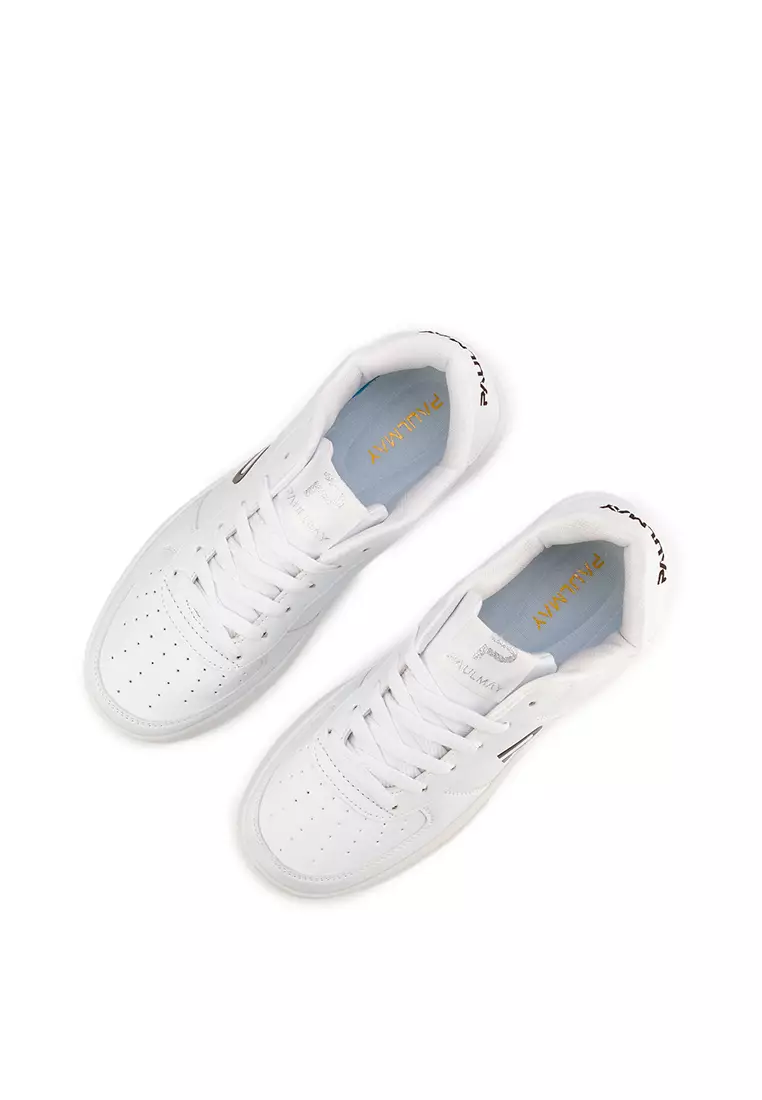 PAULMAY - Sepatu Sneakers Pria Denver - White Black